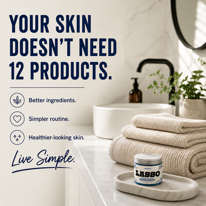 [PRE-ORDER] LASSO Copper Peptide & Tallow Moisturizer | GHK-Cu Face Cream