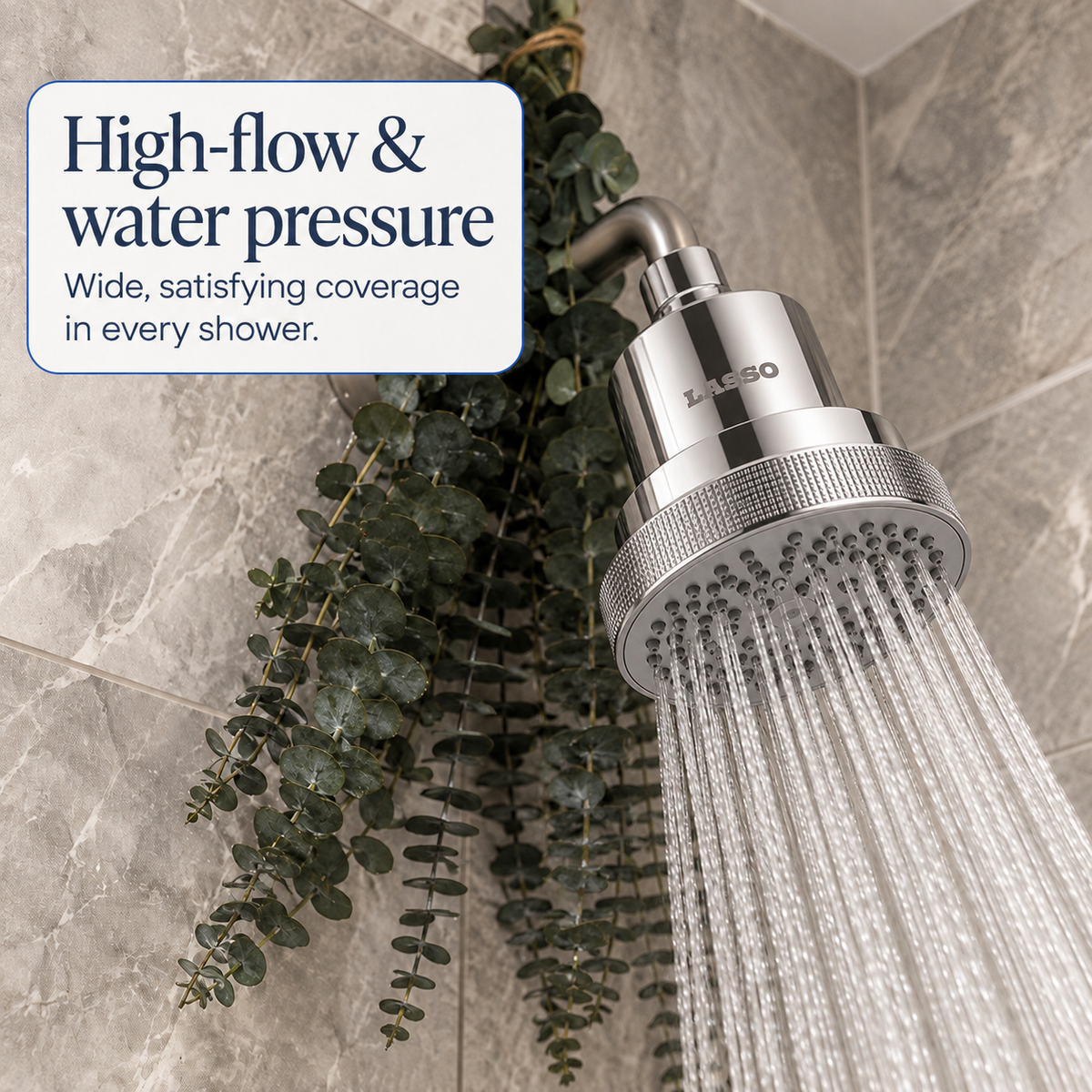 LASSO Pure Shower System With 2 Filters