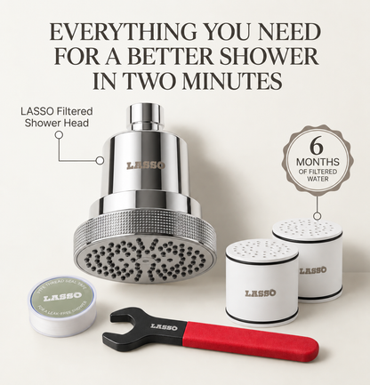 LASSO Pure Shower System With 2 Filters