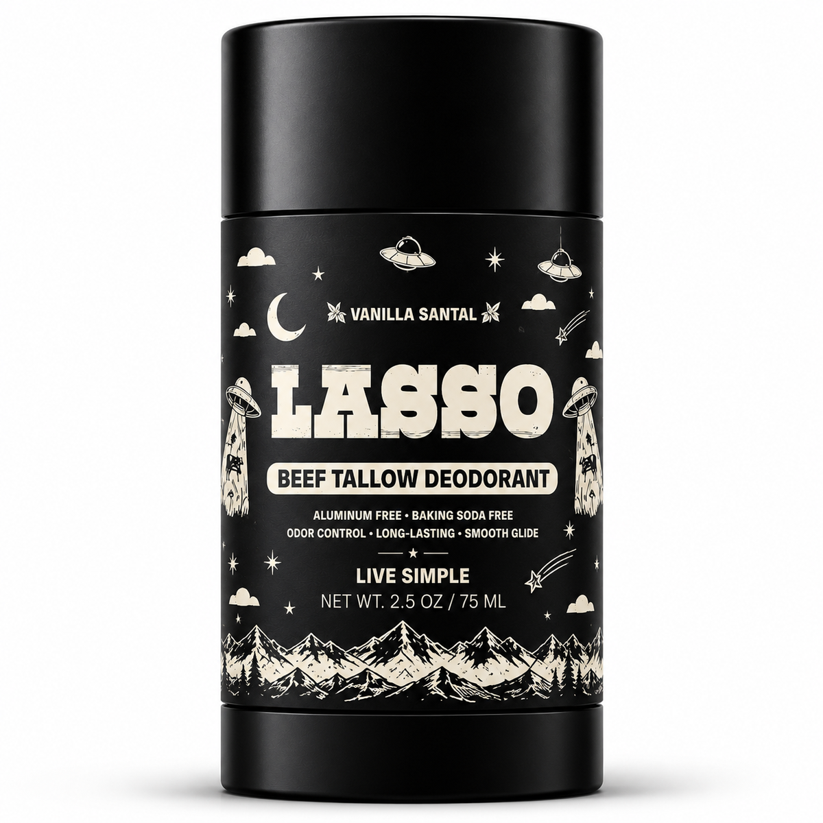 LASSO Beef Tallow Deodorant | Vanilla Santal