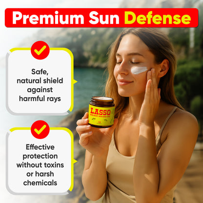 Lasso Zinc Sun Balm – Natural Tallow Mineral Sunscreen