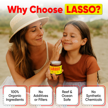 Lasso Zinc Sun Balm – Natural Tallow Mineral Sunscreen