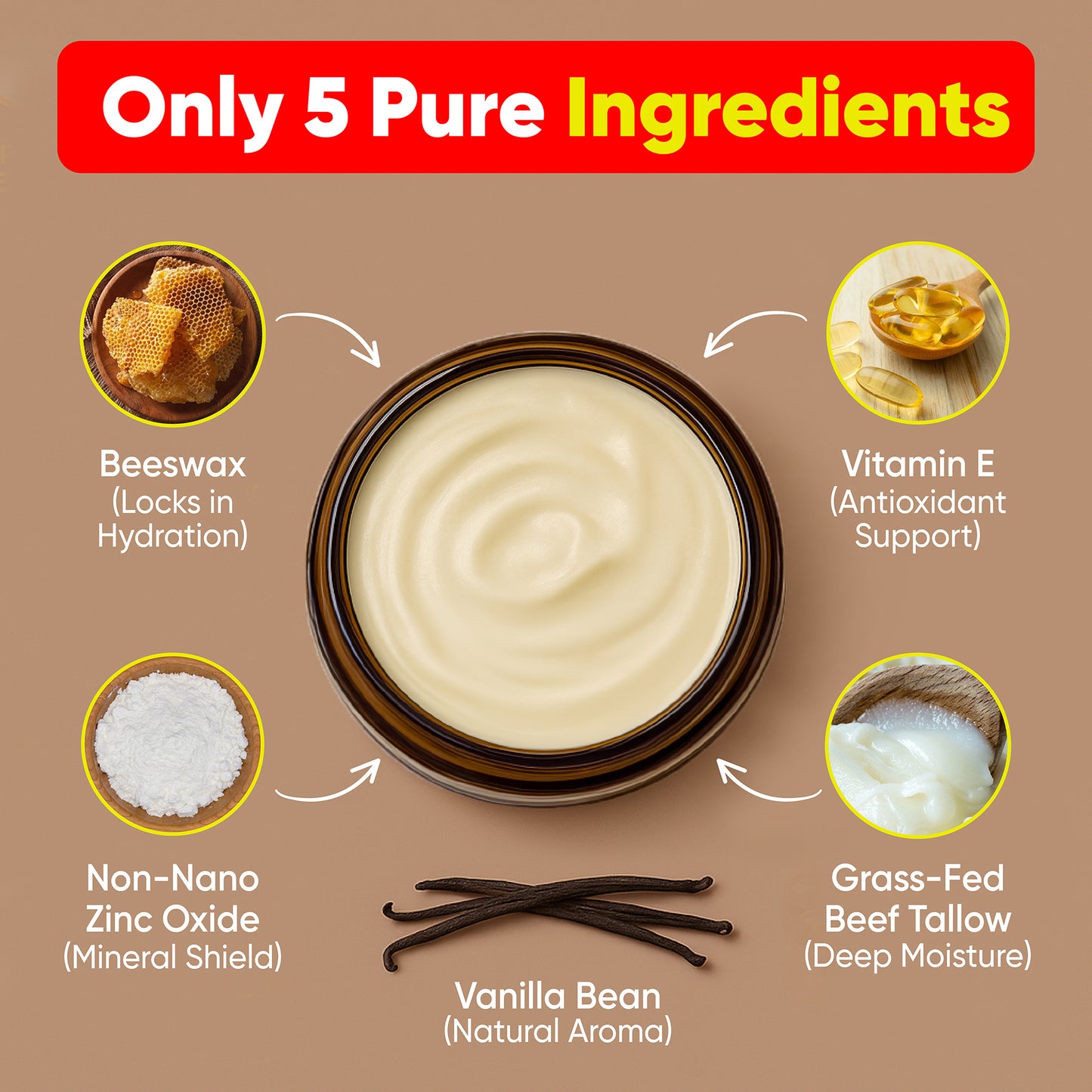 Lasso Zinc Sun Balm – Natural Tallow Mineral Sunscreen