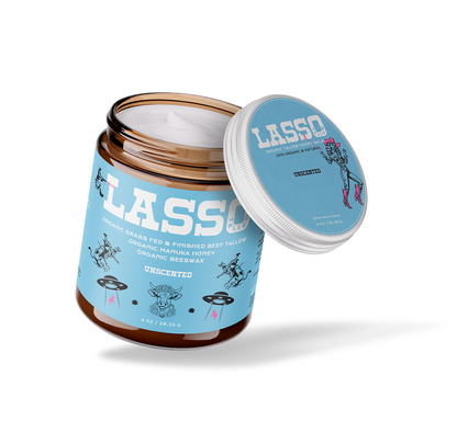 LASSO TALLOW Organic Tallow & Manuka Honey Moisturizer