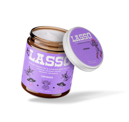 LASSO TALLOW Organic Tallow & Manuka Honey Moisturizer